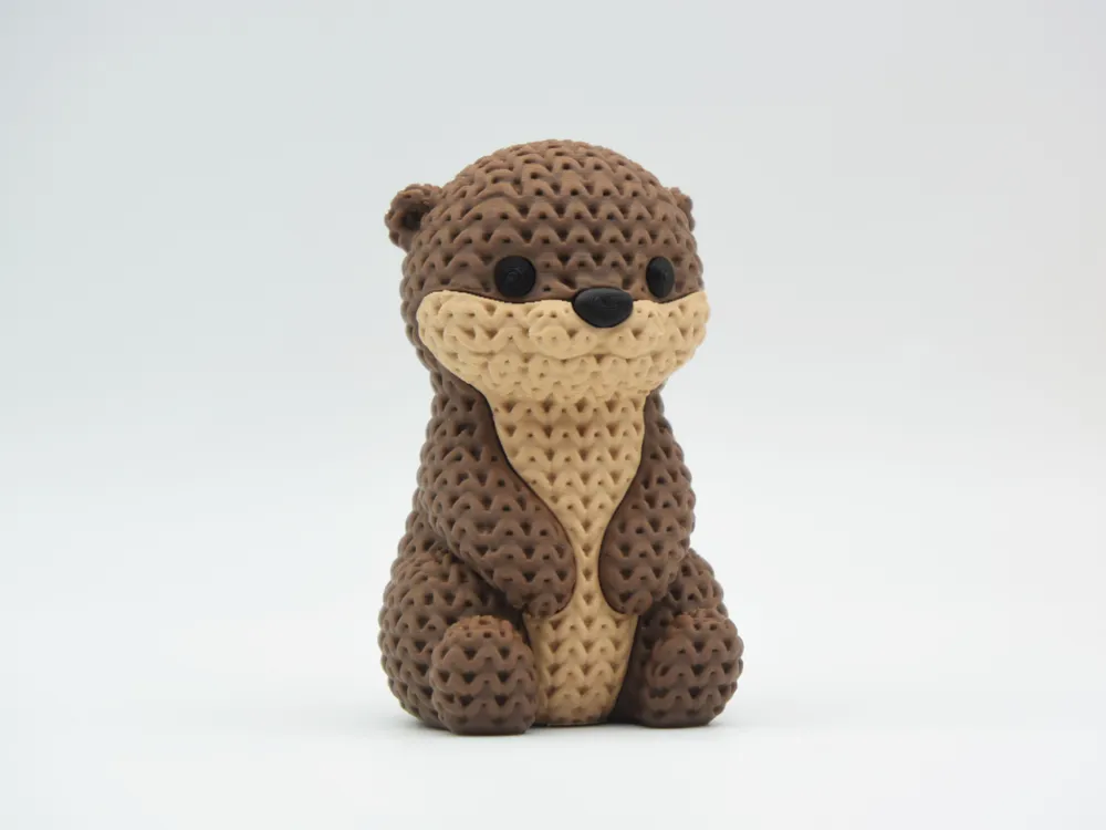 Knitted Otter